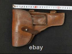 Worldwar 2 original imperial japanese leather gun holster holder type 94 antique