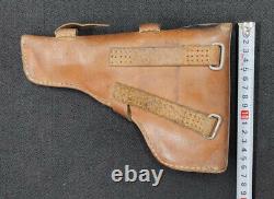 Worldwar 2 original imperial japanese leather gun holster holder type 94 antique