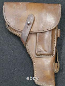 Worldwar 2 original imperial japanese leather gun holster holder type 94 antique