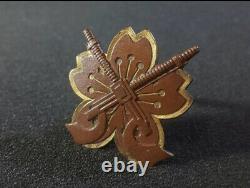 Worldwar 2 original imperial japanese light machinegun certification badge