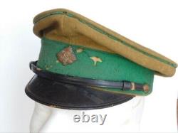 Worldwar 2 original imperial japanese uniform cap hat antique military