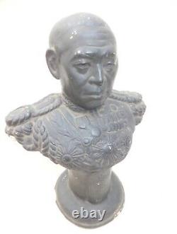 Worldwar2 imperial japanese admiral isoroku yamamoto statue from naval air force