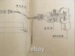 Worldwar2 imperial japanese army Air Force school textbook type 95 machine gun