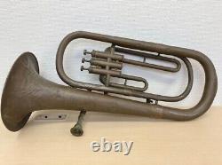 Worldwar2 imperial japanese army bugle horn for military band antique