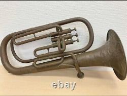 Worldwar2 imperial japanese army bugle horn for military band antique