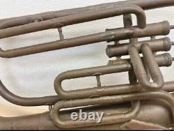 Worldwar2 imperial japanese army bugle horn for military band antique