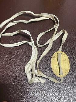 Worldwar2 imperial japanese army dog tag ID tag used by 2nd lieutenant infantry