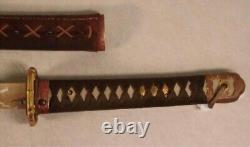 Worldwar2 imperial japanese army exterior for type98 shin-gunto military sword 5