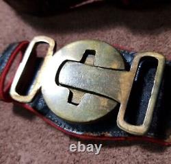 Worldwar2 imperial japanese army field grade military sword belt & sword hanger