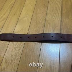 Worldwar2 imperial japanese army leather belt for NCOs & warrant officers