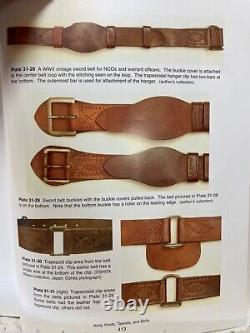 Worldwar2 imperial japanese army leather belt for NCOs & warrant officers