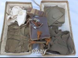 Worldwar2 imperial japanese army military uniform set for junior officer antique