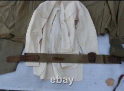 Worldwar2 imperial japanese army military uniform set for junior officer antique