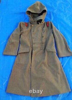 Worldwar2 imperial japanese army showa type45 overcoat cloak with hood for NCOs