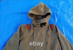 Worldwar2 imperial japanese army showa type45 overcoat cloak with hood for NCOs