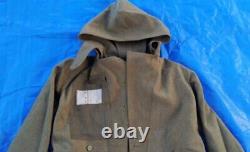 Worldwar2 imperial japanese army showa type45 overcoat cloak with hood for NCOs