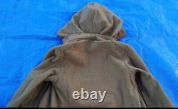 Worldwar2 imperial japanese army showa type45 overcoat cloak with hood for NCOs