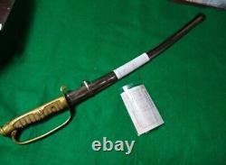 Worldwar2 imperial japanese army type 19 kyu-gunto military sword certificate 4