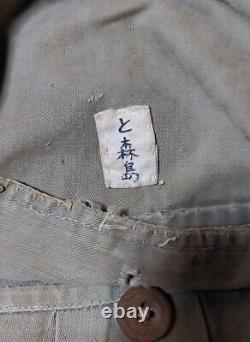 Worldwar2 imperial japanese army type 2 tanker uniform maintenance suits 3