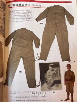 Worldwar2 imperial japanese army type 2 tanker uniform maintenance suits 3