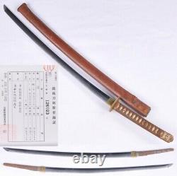 Worldwar2 imperial japanese army type98 shin-gunto military sword certificate 7