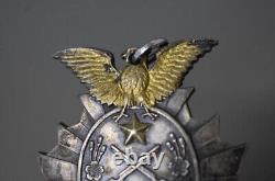 Worldwar2 imperial japanese commemorative badge of army stationed in manchuria