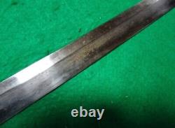 Worldwar2 imperial japanese late-war army sword for officer gunto certificate