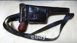 Worldwar2 imperial japanese leather gun holster for Mauser c96 m712 antique