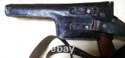 Worldwar2 imperial japanese leather gun holster for Mauser c96 m712 antique