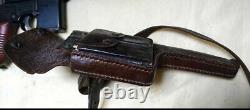 Worldwar2 imperial japanese leather gun holster for Mauser c96 m712 antique