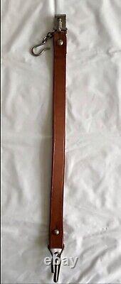 Worldwar2 imperial japanese leather military sword strap hook for aidman antique