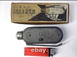 Worldwar2 imperial japanese military hand cranked electric torch flashlight