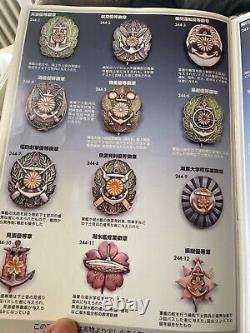 Worldwar2 imperial japanese navy badge 12set submarine & warship & Air Force