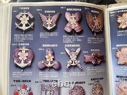 Worldwar2 imperial japanese navy badge 12set submarine & warship & Air Force