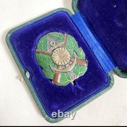 Worldwar2 imperial japanese navy battleship shooting team excellent award badge