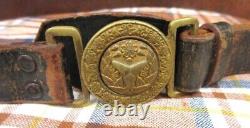 Worldwar2 imperial japanese tobiguchi use military style fire service belt