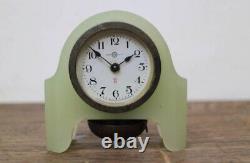 Worldwar2 imperial japanese uranium glass watch clock made by seikosha