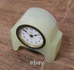 Worldwar2 imperial japanese uranium glass watch clock made by seikosha