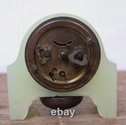 Worldwar2 imperial japanese uranium glass watch clock made by seikosha
