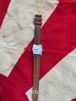 Worldwar2 imperial japanese wristwatch used by officers made by seikosha