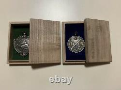 Worldwar2 original imperial Japanese army tanker school memorial badge 4 set