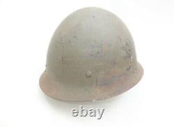 Worldwar2 original imperial Japanese navy type90 type 90 iron helmet cap antique