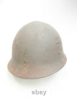 Worldwar2 original imperial Japanese navy type90 type 90 iron helmet cap antique