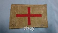 Worldwar2 original imperial japanese Red Cross arm patch for disabled veteran