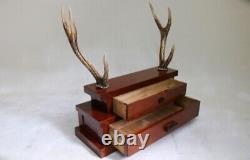 Worldwar2 original imperial japanese antler horn sword stand gunto rack holder