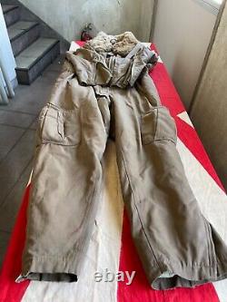 Worldwar2 original imperial japanese army airman's uniform winter aviation suits