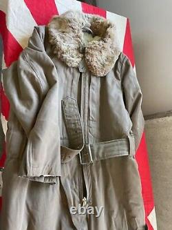 Worldwar2 original imperial japanese army airman's uniform winter aviation suits