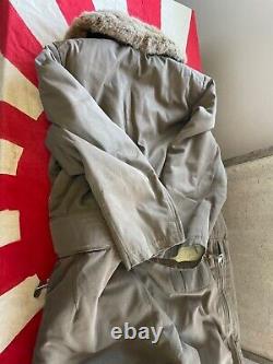 Worldwar2 original imperial japanese army airman's uniform winter aviation suits