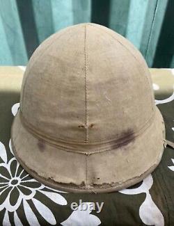 Worldwar2 original imperial japanese army combat pith helmet summer cap antique