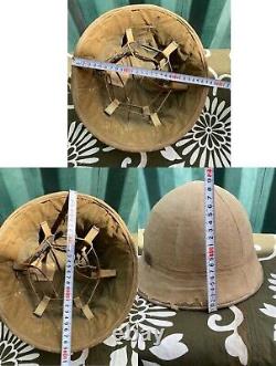 Worldwar2 original imperial japanese army combat pith helmet summer cap antique